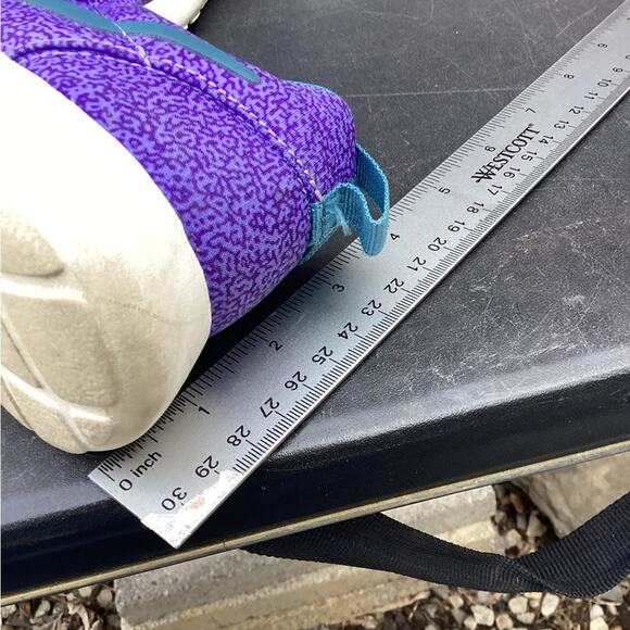 WOMENS NIKE ROSHE RUN PRINT PURPLE HAZE TRAINER 599432 551 9.5 - Picture 5 of 7